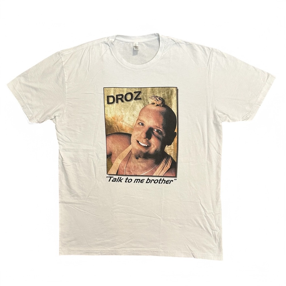 The Droz “Talk to me Brother” Memorial Shirt